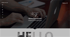 Desktop Screenshot of nimazomorrodi.com