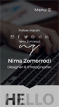 Mobile Screenshot of nimazomorrodi.com