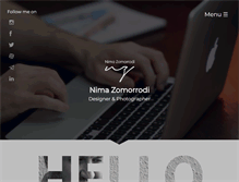 Tablet Screenshot of nimazomorrodi.com